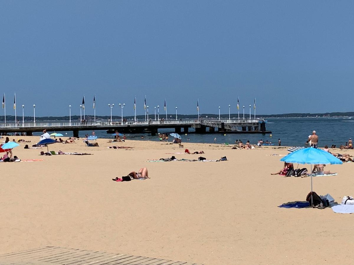 Le Studio De La Plage Centrale Arcachon Luaran gambar