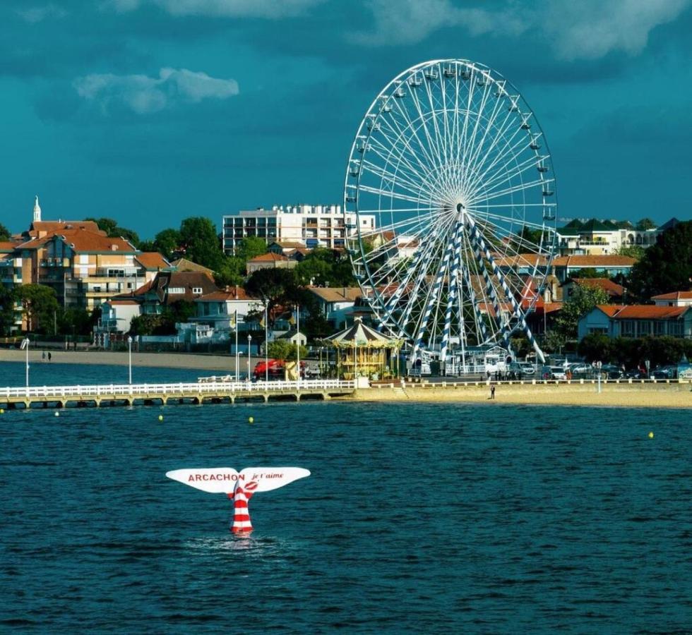Le Studio De La Plage Centrale Arcachon Luaran gambar